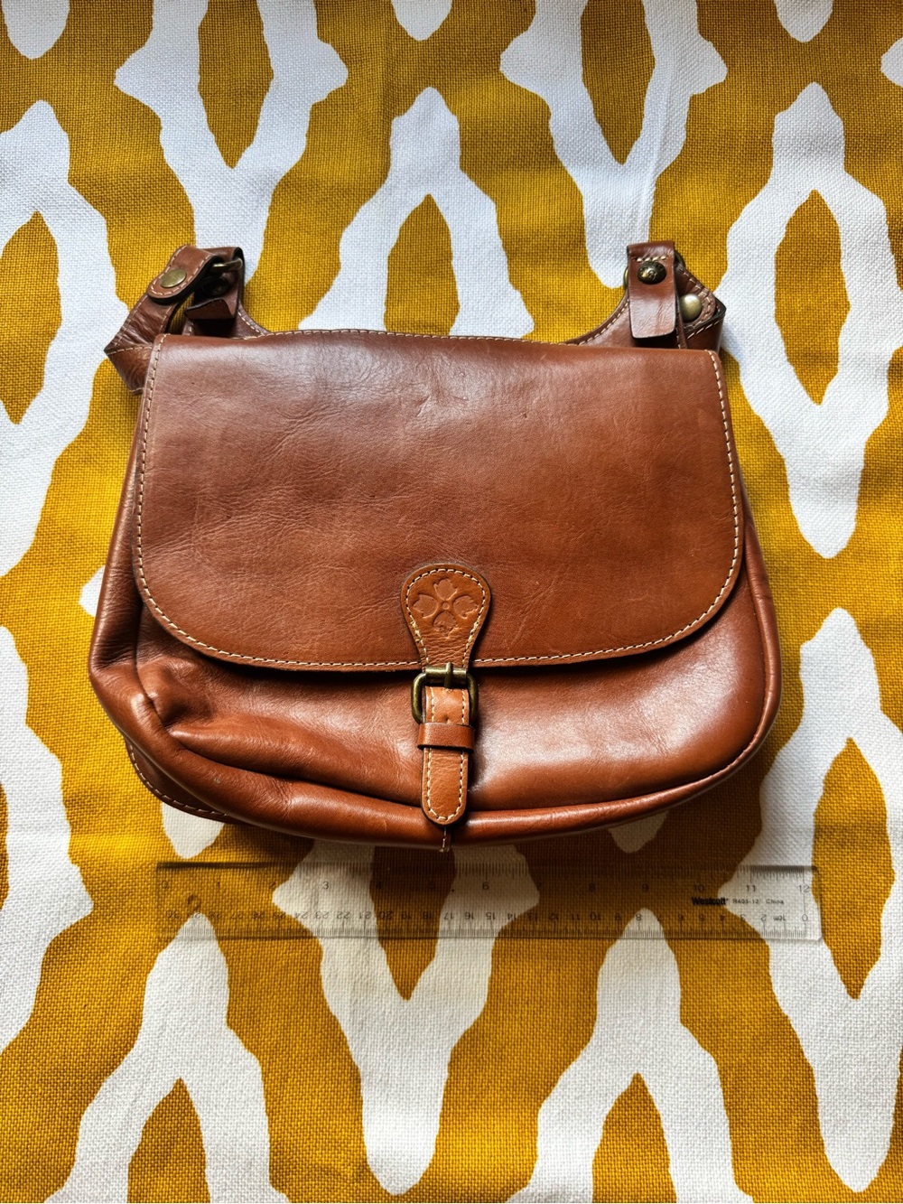 Patricia Nash London Saddle Bag
